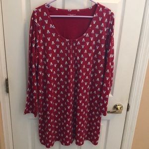 Laura Scott Night Shirt Sz L